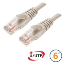 Logo Cordon rj45 cat 6 u/utp primacy 0.3m beige c6ug0030