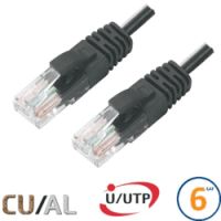 Logo Cordon rj45 cat 6 u/utp classic 10m noir c6ua1000n