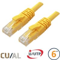 Logo Cordon rj45 cat 6 u/utp classic 3m jaune c6ua0300j