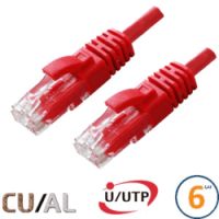 Logo Cordon rj45 cat 6 u/utp classic 1m rouge c6ua0100r