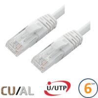 Logo Cordon rj45 cat 6 u/utp classic 1m blanc c6ua0100w