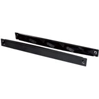 Logo Plaque d'obturation 19'  clipser 1u noire 5014np