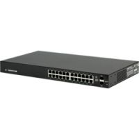 Logo Edgeswitch lite 24 ports giga + 2 sfp manag. l2 ub-es24-lt