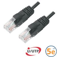 Logo Cordon rj45 cat 5e u/utp primacy 2m noir c5u0200n