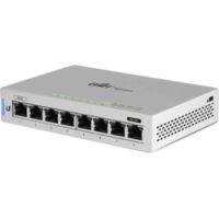 Logo Unifi switch 8 ports dont 1 poe in & 1 passthrough ub-us8