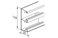 Logo Goulotte logix 45 planetwattohm 130 x 50 2 compartiments - 2 753024