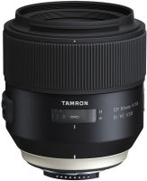 Logo Tamron, produit r�f�rence : 85/1.8 vc nikon