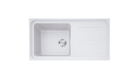Logo Evier impact - img 611-97 fragranit+ blanc artic