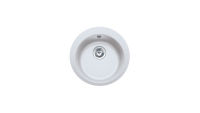 Logo Evier single - single 1 fradura blanc artic
