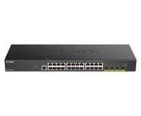 Logo 24 ports giga + 4 x 10g sfp+ dgs-1250-28x