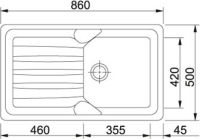 Logo Franke, produit r�f�rence : 063514