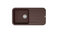 Logo Evier pebel - peg 611-97 fragranit+ chocolat