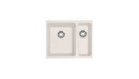 Logo Evier kubus - kbg 160 fragranit+ blanc artic