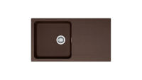 Logo Evier orion - oid 611-94 tectonite  chocolat