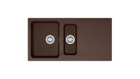 Logo Evier orion - oid 651 tectonite  chocolat