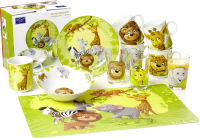 Logo Flirt by r & b verre 'animaux de la jungle', 205 ml 6455307