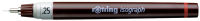 Logo Rotring stylo  encre de chine isograph 0,70 mm, noir 8034940