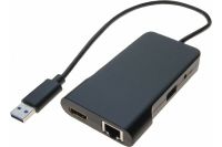 Logo Adaptateur usb 3.0 hdmi + rj45 gigabit + hub 310745
