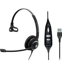 Logo Sc 230 usb ml,micro casque filaire optimis microsoft(mute, call control, vol control) mono couteur xxl circle flex /arceau ser