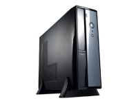 Logo Boitier pc slim ms-tech lc-02 klavierlack-optik 400w (b) 2745729
