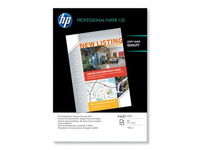 Logo Hp pack de 100 papier photo professionnel jet d'encre mat 120g a3 q6594a 301632