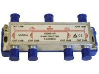 Logo Splitter 6 way 5-2250 mhz 6xdc 4886