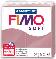 Logo Fimo pte  modeler soft, durcissant au four, rose antique 57890222