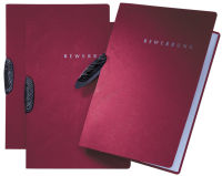 Logo Pagna bewerbungsmappe 'swing', din a4, aus karton, schwarz 62200404
