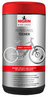 Logo Nigrin bike-care fahrrad-reinigungst�cher, 20er spenderbox 11590198