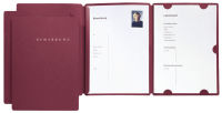 Logo Pagna bewerbungsmappe 'select', din a4, aus karton, rot 62200201