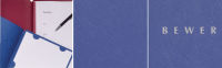 Logo Pagna bewerbungsmappe 'spirit', din a4, aus karton, blau 64413702