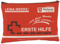Logo Leina mobiles erste-hilfe-set, 24-teilig, nylon, rot 8950000