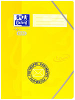Logo Oxford by elba postmappe touch, karton, din a4+, gelb 5401875