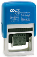Logo Colop wortbandstempel printer s 220/w, blau 62518264