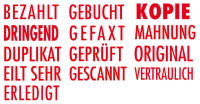 Logo Colop textstempel printer 20/l 'mahnung' 62518299