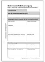 Logo Rnk verlag block 'nachweis der notfallversorgung', din a5 6530417