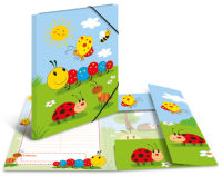 Logo Herma eckspannermappe 'frieda & friends', karton, din a3 6504256