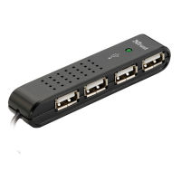 Logo Mini hub usb 2.0   4 ports - vecco 4 port usb 2.0 - noir 14591