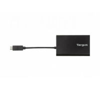 Logo Targus hub usb type c 3 ports usb 3.0 + 1 x ethernet 153668