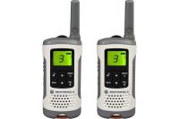 Logo Motorola tlkr t50 2 talkies walkies 6 kms blanc 283450