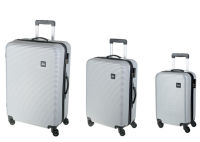 Logo Jsa valise de voyage taille : l, couleur : argent 5318029