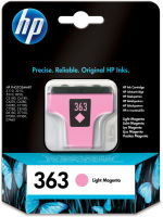 Logo Encre magenta clair hp 363 pour photosmart 3210/8250 a08730