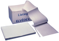 Logo Elve papier listing en continu, 380 mm x 12' (30,50 cm) 83501556