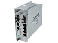Logo Self managed switch, 6 ports cnfe6+2uspoem