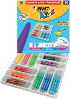 Logo Bic kids feutre kid couleur baby, garniture scolaire de 96 5103575