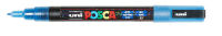 Logo Uni-ball marqueur  pigment posca pc-3ml paillet,bleu fonc 5654817