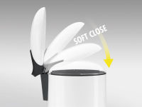 Logo Hailo poubelle � p�dale profiline solid design m, bleu 6520333