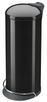 Logo Hailo poubelle � p�dale profiline solid design l, noir 6520370