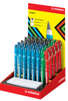 Logo Stabilo stylo roller worker colorful, pr�sentoir de 40 5650580