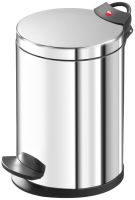 Logo Hailo poubelle cosm�tique � p�dale t2 s, rond, 3 litres 6520032